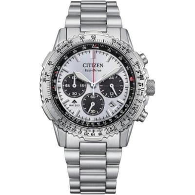 CITIZEN PROMASTER serie 200 meter waterdicht, licht Quartz, Stalen Band, 40mm, dezelfde stijl voor mannen en vrouwen, zilverkleurige wijzerplaat CA4660-61A blauw
