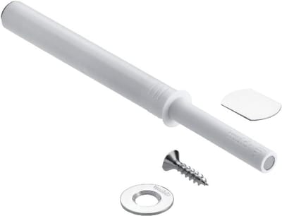 Deur opener - Tip-on systeem - Zonder handgreep openen - Magnetische ondersteuning - 1300 mm - Zijde wit