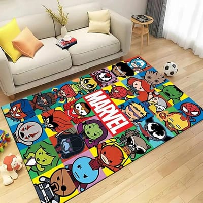 Disney Marvel-Avengers Superheld Vloerkleed voor Huis Woonkamer Slaapkamer Bank Deurmat Keuken Decoratie Antislip Vloermat 80*120cm