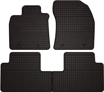 Wielganizator SolidPRO Serie - Auto Rubbermatten - Toyota Avensis III T27 - Zwart - Perfecte Pasvorm
