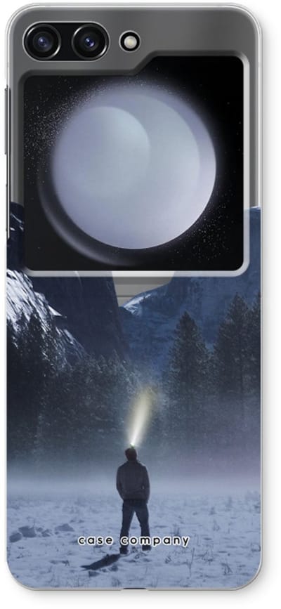 Case Company® - Hoesje geschikt voor Samsung Galaxy Z Flip5 hoesje - Wanderlust - Soft Cover Telefoonhoesje - Bescherming aan alle Kanten en Schermrand