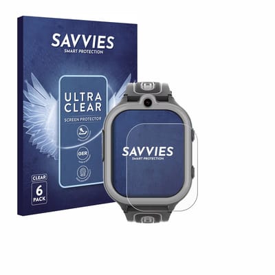 Savvies - Screenprotector voor Valdus DF91 - Folie Beschermfolie transparant 6 Stuks