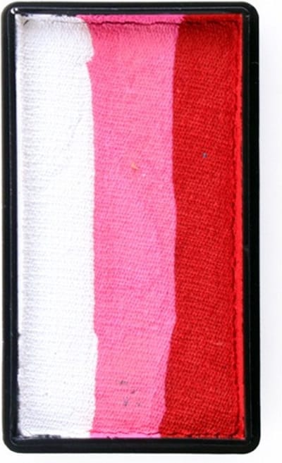 PXP Professional Colours - Schmink 28 gram - One stroke - Roses are Red - Carnaval splitcake optocht festival thema feest