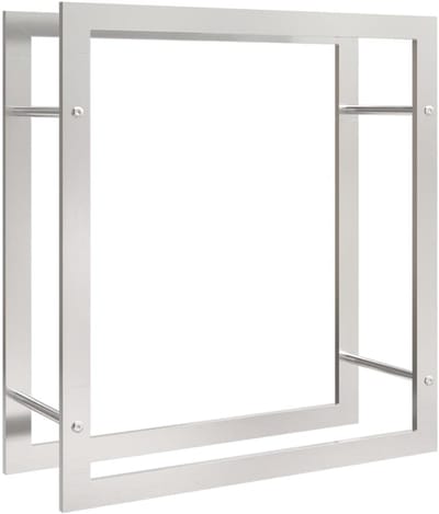 Houtopslag Rixor - Metalen Houtrek voor Buiten en Binnen 80x28x86 cm