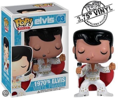 Funko Pop! Rocks - 1970's Elvis 03 RARE VAULTED Funko Pop! 2011 Release