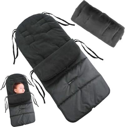 Winter Kinderwagentas - Universele Voetenzak voor Kinderwagens - Thermische Slaapzak voor Baby's