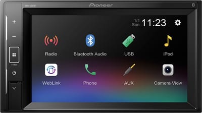 Pioneer DMH-A241BT - Multimedia Autoradio Dubbeldin - BT
