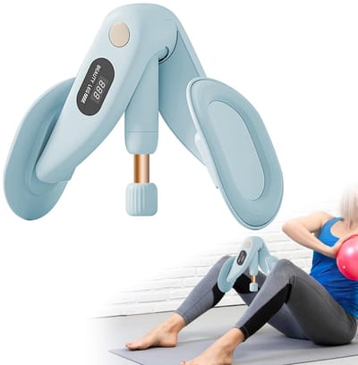 Golden crown - Dijbeentrainer - Bekkenbodemtrainer - Multifunctioneel trainingsapparaat - 7-16 kg instelbare weerstand - Geschikt voor vrouwen - Ideaal ...