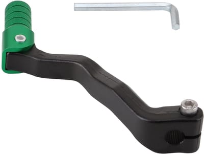 Dailygoods - Dailygoody - Voet Shifter - Aluminium Shift Lever - Opvouwbaar - Groen Zwart - Geschikt voor Dirt Bikes - Vervanging voor Zongshen CG CB NC