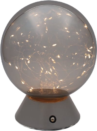 Luxus Europe - Tafellamp Touch Mila Zilver - Draadloze LED Tafellamp Binnen - USB-C Oplaadbaar - Touchbediening - Dimbaar - 3 Lichtkleuren