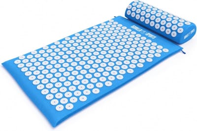 Gorilla Sports Acupressuur mat - Spijkermat - Licht Blauw