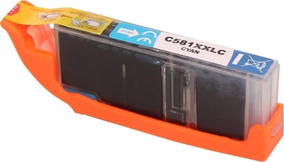 ABC huismerk inkt cartridge geschikt voor Canon 581XXL C CLI-581 cyan Pixma TR-7500 TR-7520 TR-7550 TR-8500 TR-8520 TR-8550 TS-705 TS-6100 TS-6150 TS-6200 TS-6220 TS-6240 TS-6251 TS-6300 TS-6351 TS9550