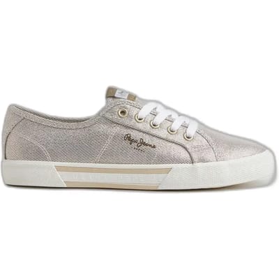 Pepe Jeans Brady Party Basic Sneakers goud