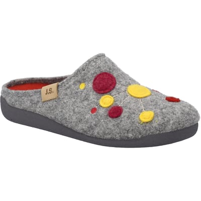 JOSEF SEIBEL Dames Slipper Cara 02 in grijs