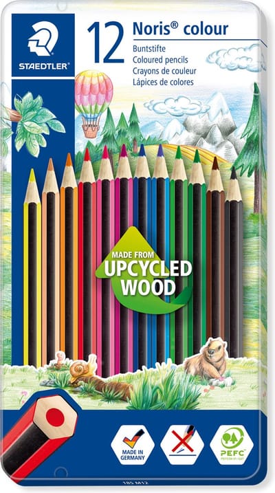 Staedtler Kleurpotlood Noris c. 12 stuks 100% PEFC