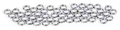 Dailygoods- Splitringen 50 stuks - RVS Connector - Anticorrosief - Sterk - Duurzaam - Lichtgewicht - Visconnector