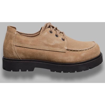 Birkenstock Highwood Moc Lace Low Suede Leather Sneakers bruin