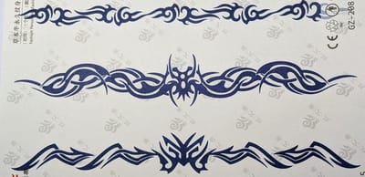 Semi-permanente tatoeage - Bijna original - Makkelijk in gebruik - Kool - Sexy - Waterbestendig - Mooie ontwerpen - Natuurlijk Veganistisch - Niet-toxisch – Duur tot 10 a 15 dagen - Door idereen te gebruiken.- 68