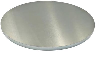 Aluminium Ronde Plaat - Aluminium Schijf - Metaalbewerking - Hoge Corrosiebestendigheid - Diameter 120 mm Dikte 2 mm
