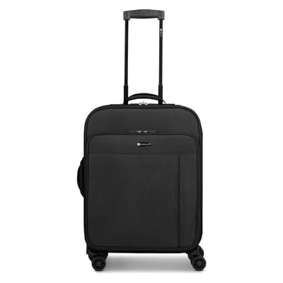 CHECK.IN Sevilla 3.0 4 wielen Cabinewagen S 53 cm - Zachte bagage - - black