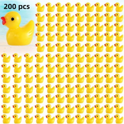 Haute Qualité 100/200 Pièces de Haute Qualité Taille compacte Résine de Haute Qualité Canards de Haute Qualité Vrac de Haute Qualité Minuscules Canards de Haute Qualité