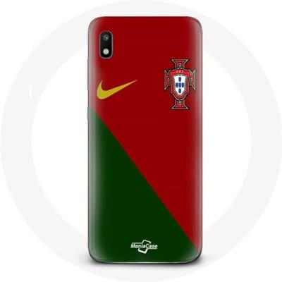 Coque - maniacase - Samsung Galaxy A10 - Noir - Souple - Maillot Nike noir