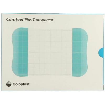 Comfeel Plus Platen Transp 9x14cm 10 33536