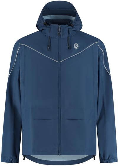 Rogelli Commuter Essential Dames en Heren Regenjas - Fiets - Blauw
