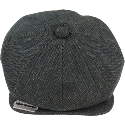 Peaky Blinders Tweed-hoed voor heren met scheermesje
