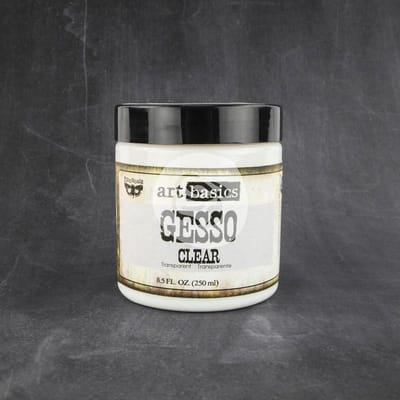 Prima Marketing Art Basics Gesso Clear 250 ml - Transparante onderlaag