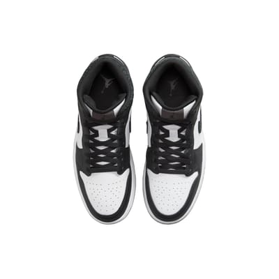 Air Jordan 1 Mid SE Panda Olifant Heren Sneakers Zwart Off-Noir Wit FB9911-001 42