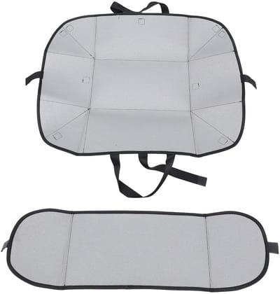 Opvouwbare strijkmat - Tafel strijkhoes - Stoffen strijken - Warmte-isolerend - 32 x 20 x 3 cm - Grijs