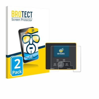 BROTECT - Screenprotector voor Junsi iCharger DX12 - Folie Beschermfolie transparant 2 Stuks