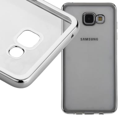 Zilver tpu case voor Samsung Galaxy A5 (2016) cover