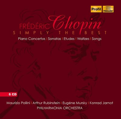 Philharmonia Orchestra & Mursky & Pollini & Jarnot - Chopin: Simply The Best (6 CD)