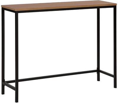 TULIA - Consoletafel - Donkere houtkleur - MDF
