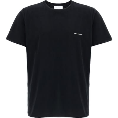 Isabel Marant Zwarte Katoenen T-shirt