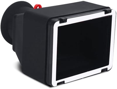 Dailygoods- Zoeker 3x Vergroting - LCD-zoeker - Voor Spiegelloze DSLR-camera's - Opvouwbaar Ontwerp - Antireflecterende Lens - Lichtgewicht 108g - Camera Vergrootglas