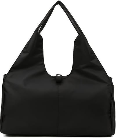 Sporttas voor Vrouwen met Schoencompartiment - Waterdichte Yoga- en Fitnessbag, Ideaal voor Gym en Reizen, Geschikt voor Yogamatten (Zwart)