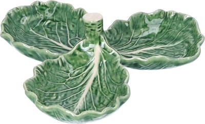 Bordallo Pinheiro - Schaal borrelhapjes groen 21,5cm - Schalen