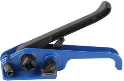 Dailygoods- Omsnoeringsmachine Handmatig - Stalen Band Spanner - Crimper/Snijder - Geschikt voor PET/PP Tape - 16-19mm - Duurzaam en Slijtvast - Bandspanner