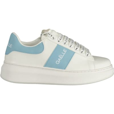 Gaelle Paris Bianco Polyurethaan Dames Sneakers