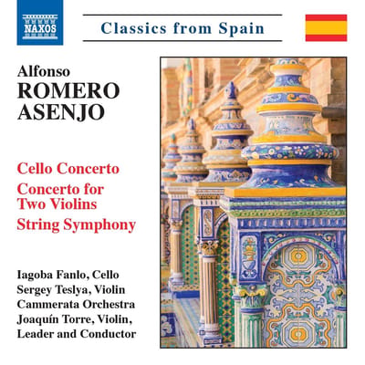 Iagoba Fanlo, Sergey Teslya, Cammerata Orchestra - Asenjo: Cello Concerto | Concerto For Two Violins | String Symphony (CD)