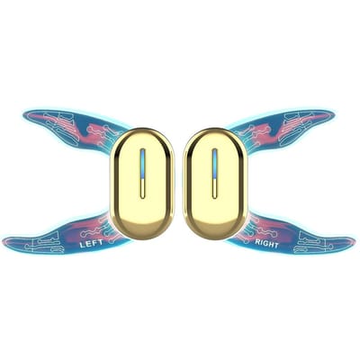 EMS Microstroom Gezicht Oog Massager Elektrische Spierstimulator Ogen Gezichts Lifting Verlicht Oogvermoeidheid Vermindert Donkere Kringen beige