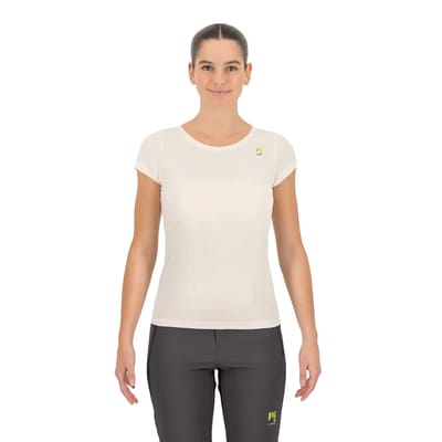Karpos Loma Evo T-shirt Met Korte Mouwen Beige S Vrouw