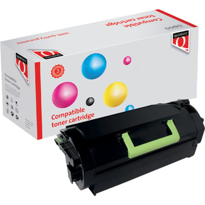 Tonercartridge Quantore alternatief tbv Lexmark 24B6015 zwart