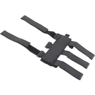 Support d'enceinte de vélo Sangle réglable Étanche Accessoires de vélo d'extérieur pour la plupart noir