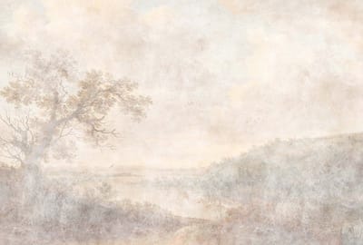 Fotobehang romanticriver1 DD121972 Livingwalls Walls by Patel 3 Beige Creme Grijs Vlies 270 x 400 cm (4 delen) 3D Fotobehang op maat