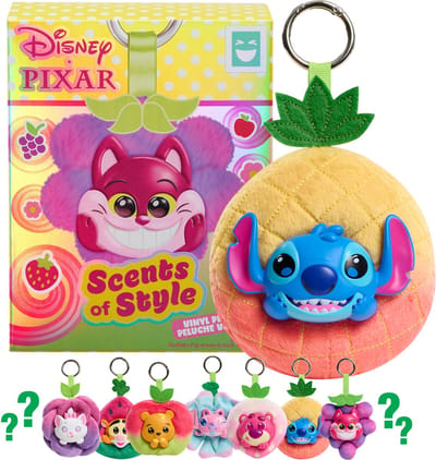 Happy Haul - Disney 'Scents of Style' Blind box collectie - Vinyl Disney verzamelfiguren op pluche - Sleutelhanger - Met geur