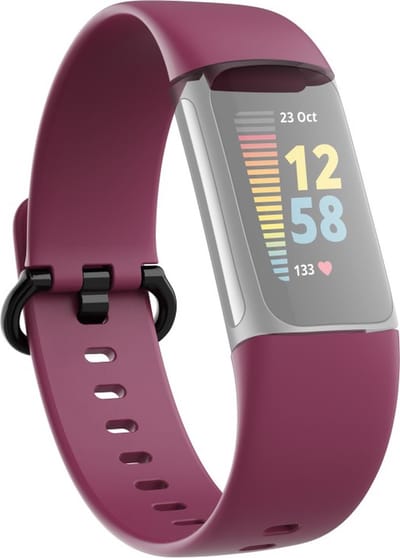 Hama Polsband Voor Fitbit Charge 5 Vervangend Horlogebandje Universeel Bord.